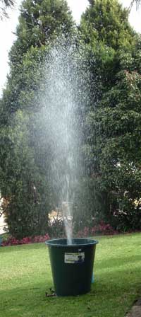 Fountain Tower Spout Example